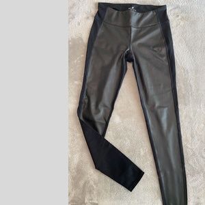 Athleta Leather-like Leggings